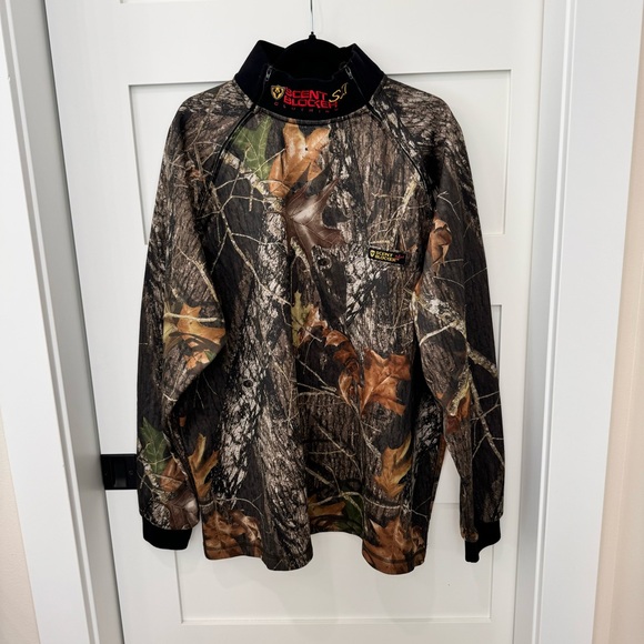 Scent Blocker Plus SLT Zip Pullover Camouflage 2XL - Picture 1 of 7